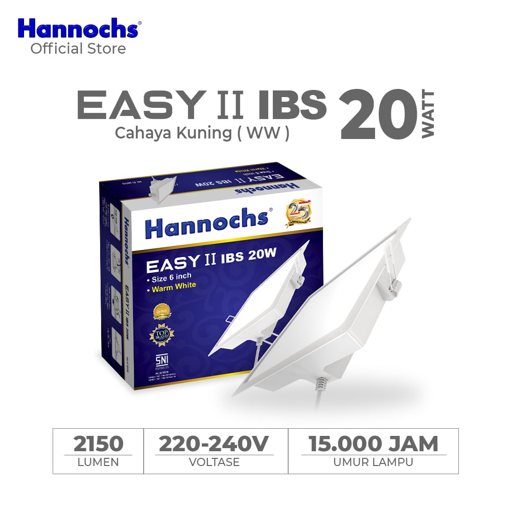 Hannochs Lampu Downlight LED EASY II 20W IBS INBOW